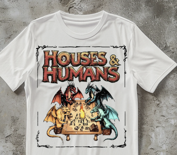 Houses and Humans Unisex Ejderha tshirt